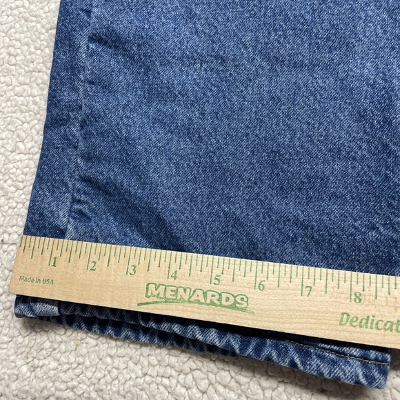 Carhartt Flannel Lined Jeans 40X 32 Relaxed Fit Blue Pants RN#14806 Workwear - Picture 4 of 10